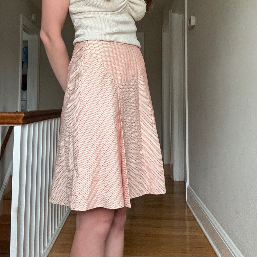 Pink Patterned Skirt - Picture 5 of 6